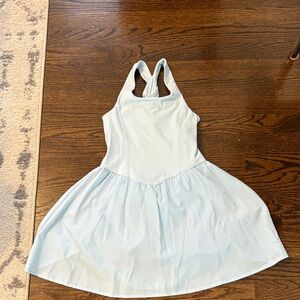 btween Light Blue Casual Kids Dress